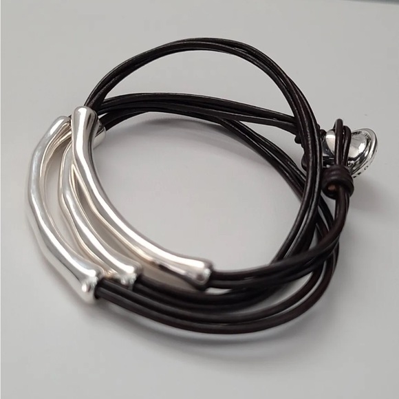 UNO de 50 Bracelet •NOT TO BE • Silver •Size M - Picture 6 of 16